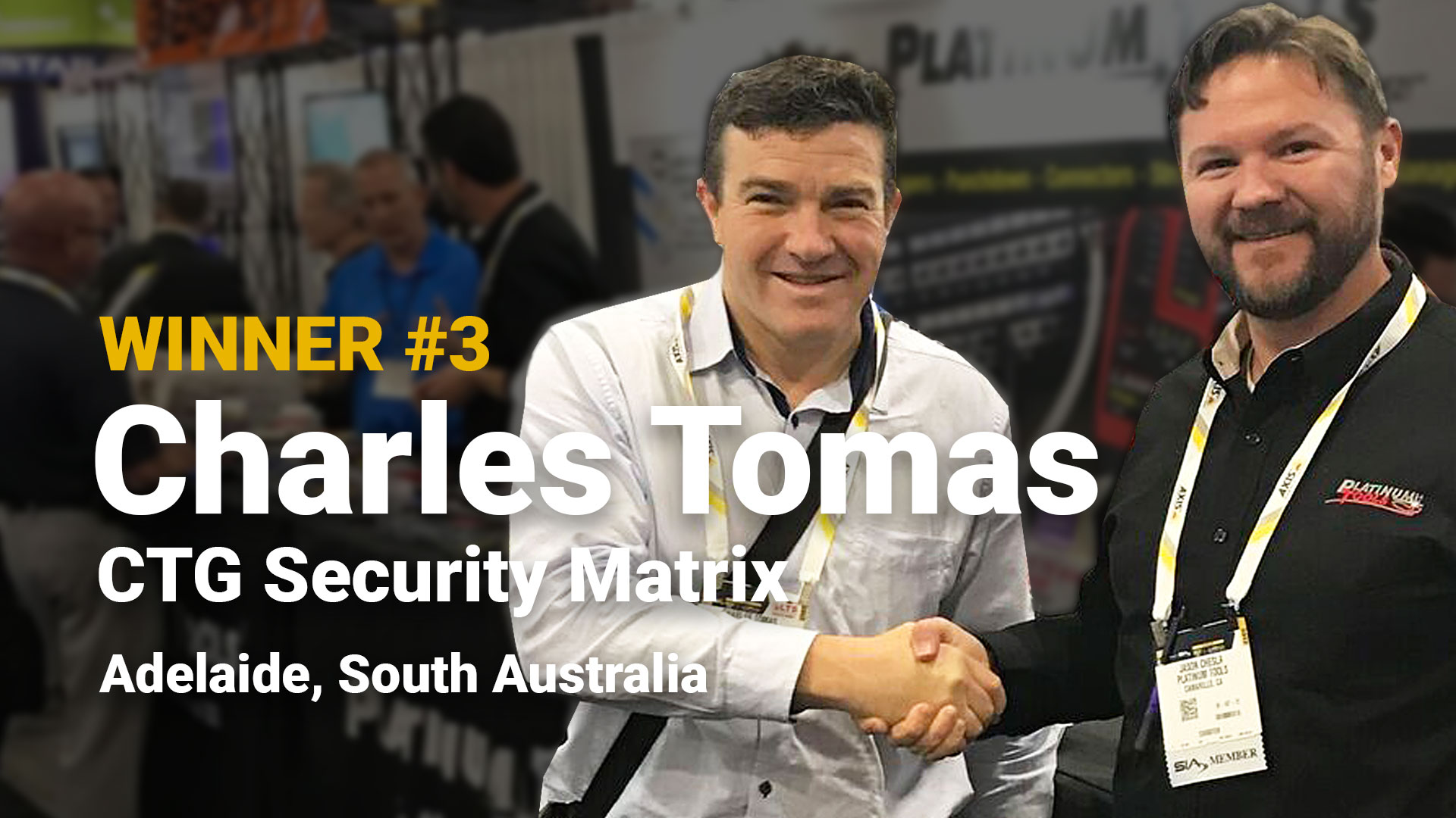 Winner #3 Charles Tomas CTG Security Matrix