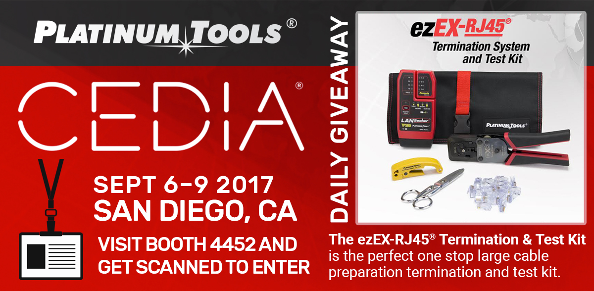 CEDIA 2017 Platinum Tools