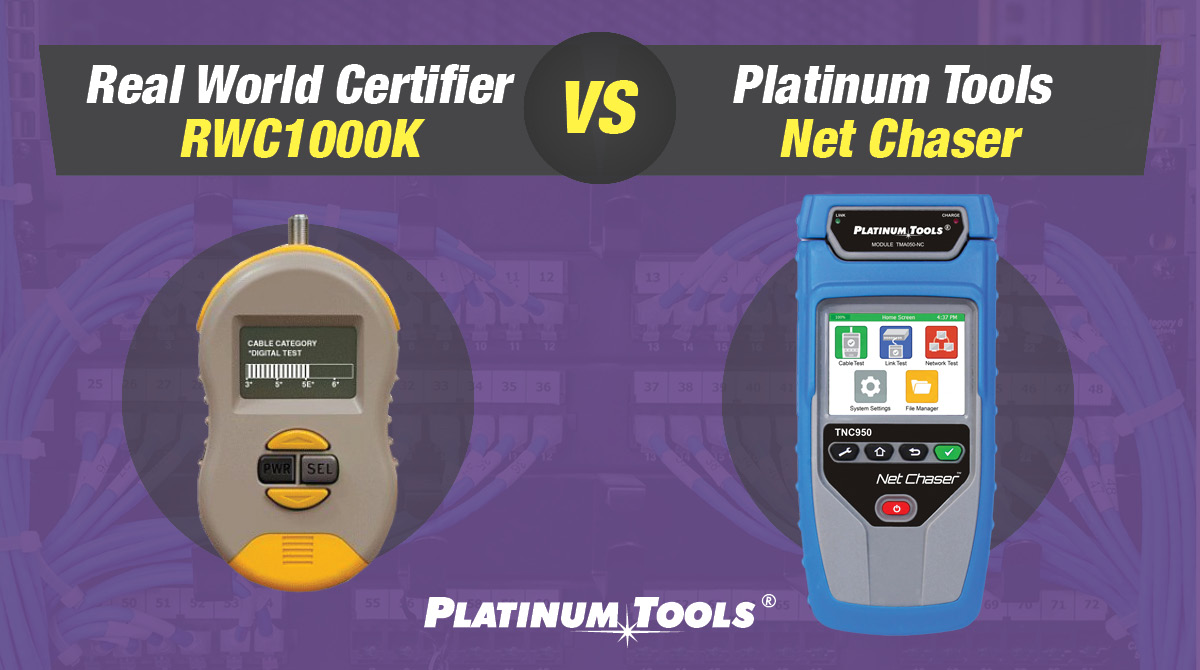 Real World Certifier RWC1000K vs Net Chaser