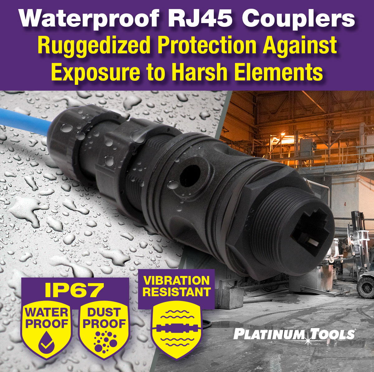 Waterproof RJ45 Couplers
