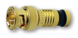 BNC-Type Gold SealSmart Coaxial Compression Connectors