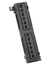 12 Port Cat6 Non-Shielded Patch Panel