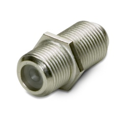 Coax Adapter: F-Connector Coupler (F81)