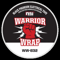 WarriorWrap® 832 Premium 8.5 mil Electrical Tape