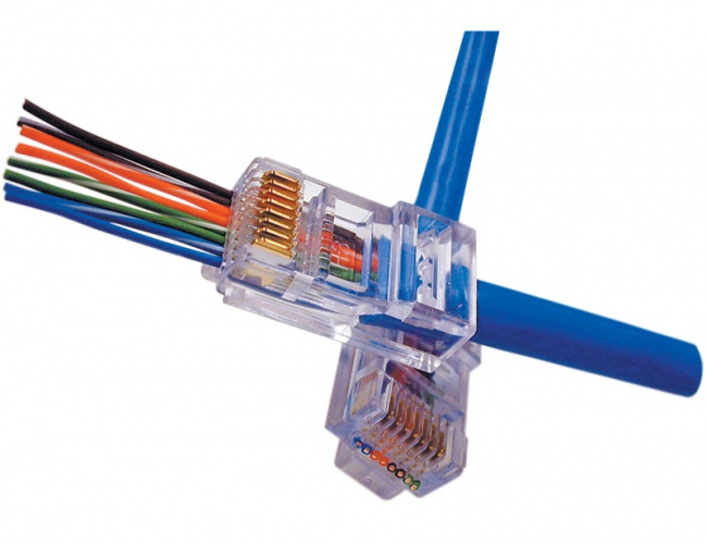 Répartiteur RJ45 Femelle, RJ45 Mâle cat. 5e Decelect Forgos, 3 ports